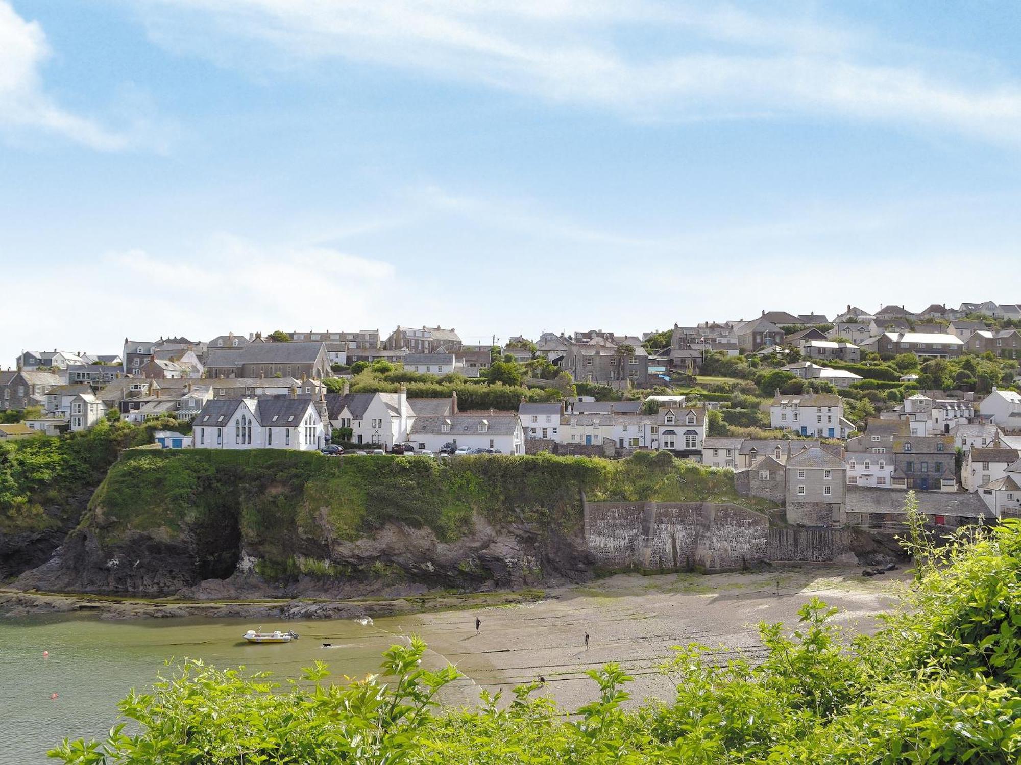 Knights Den Villa Port Isaac Bagian luar foto