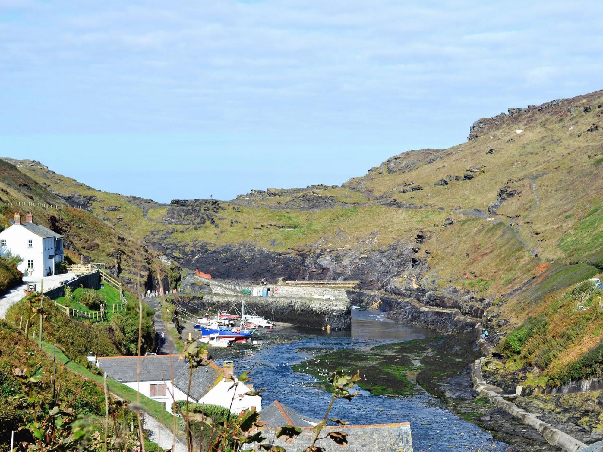 Knights Den Villa Port Isaac Bagian luar foto